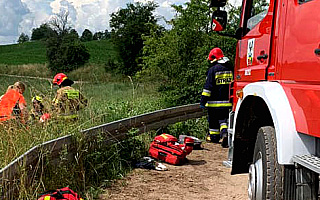 Nastolatek spowodował wypadek motorowerem. Za użyczenie sprzętu odpowie ojciec